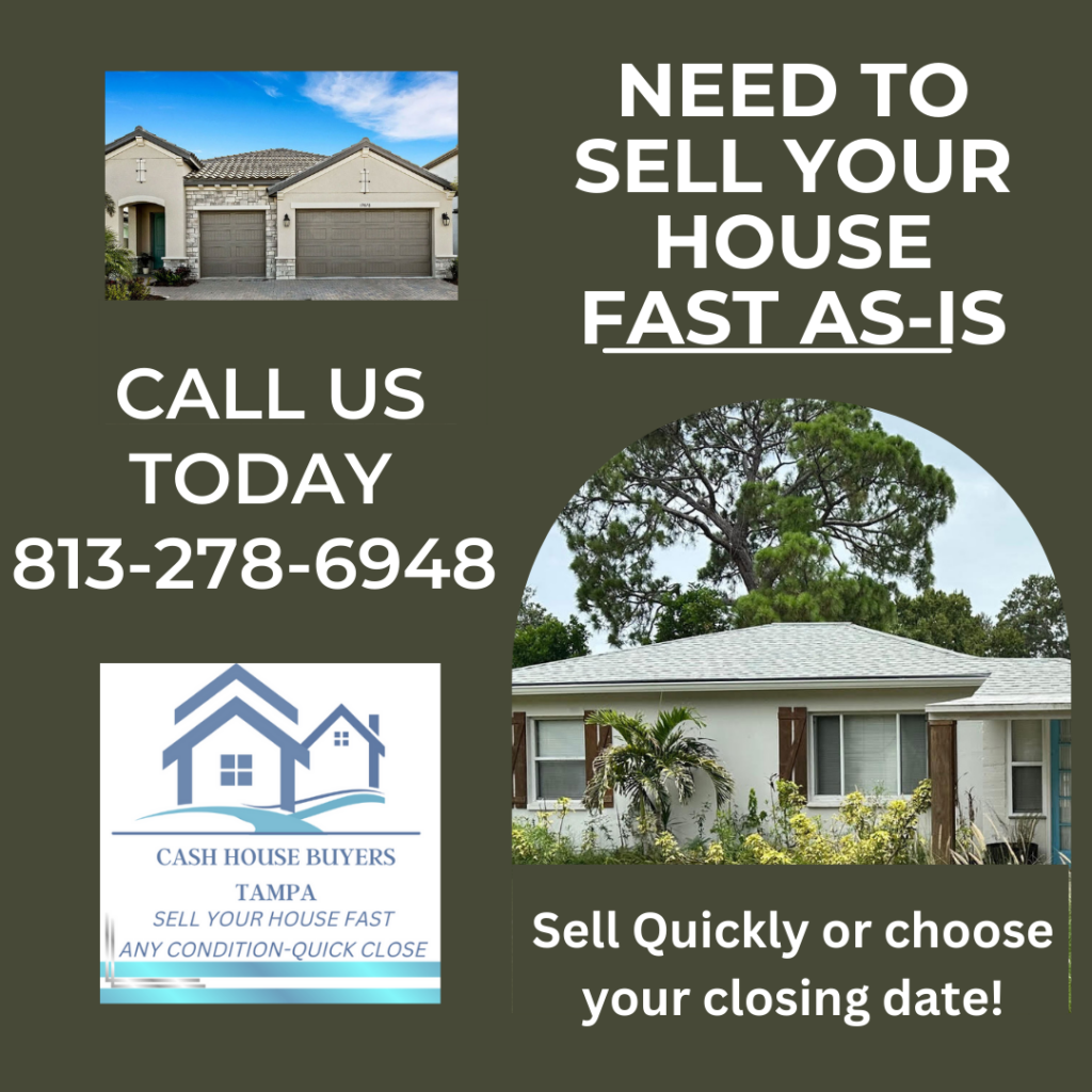 sell your house in Tampa FL fast and as-is